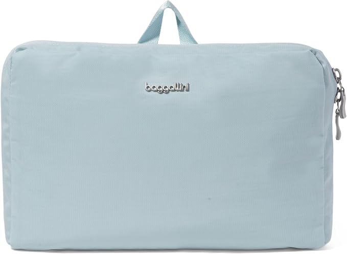 Baggallini Carryall Expandable Lightweight Travel Tote 22" Packable Folding Compact Nylon Washable Weekender w/Luggage Sleeve - Image 14