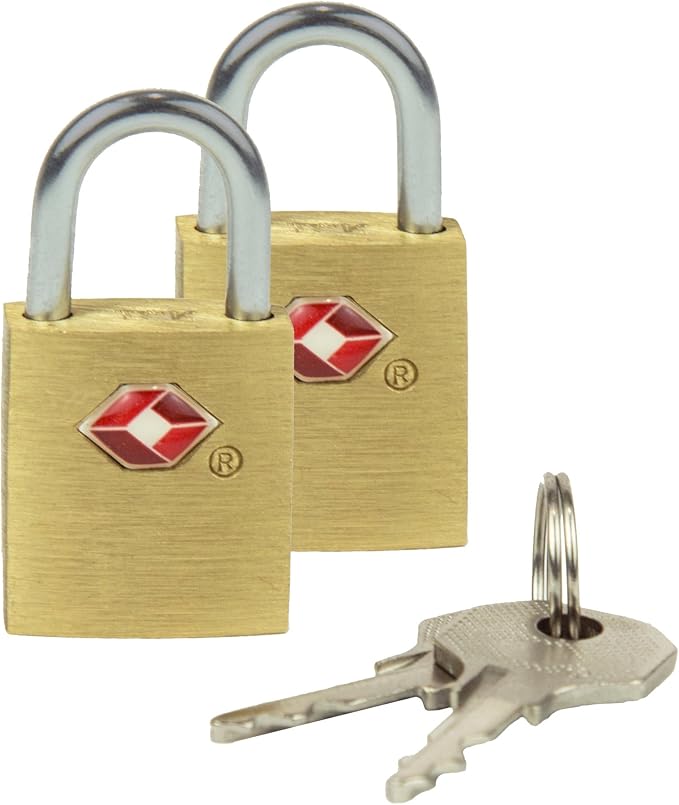 Travelon TSA Set of 2 Padlocks Luggage Locks by Travelon