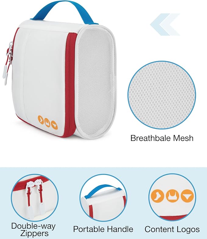 BAGSMART Keep Shape Packing Cubes for Travel, 6 Set Travel Cubes for Packing, Lightweight Suitcase Organizer Bags Set for Travel Essentials - Image 4