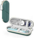 ProCase Toothbrush Travel Case for Oral-B/Oral-B Pro 1000 1500 5000 7000 7500 6000 9600/Philips Sonicare 4100 5100 1100 6100 5300 Oral-B iO Electric Toothbrush Portable Hard Container -Darkgreen by ProCase