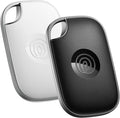 Life360 Tile Pro - Powerful Bluetooth Tracker, Key Finder and Item Locator for Keys Bags, and More. Both iOS and Android Compatible. Phone Finder. 2-Pack (Black/White) by Life360