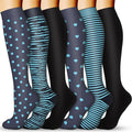 QUXIANG Compression Socks for Women & Men 15-20 mmHg, Best for Medical, Nursing, Running, Athletic, Varicose Veins, Travel by QUXIANG