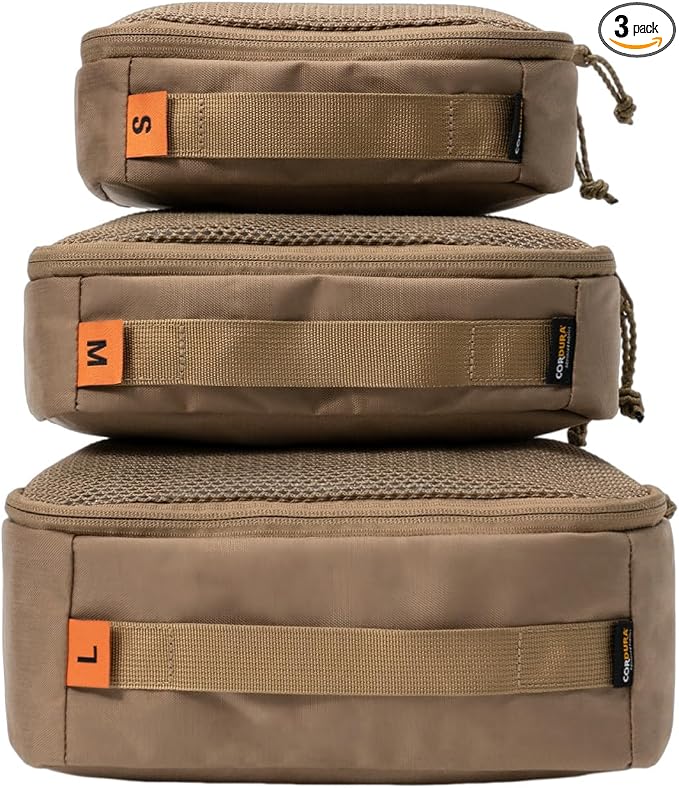 MAUHOSO Packing Cubes Set for Travel, Luggage Packing Organizers with Zipper,Travel Essentials for Backpack Tactical Packing Cubes by MAUHOSO