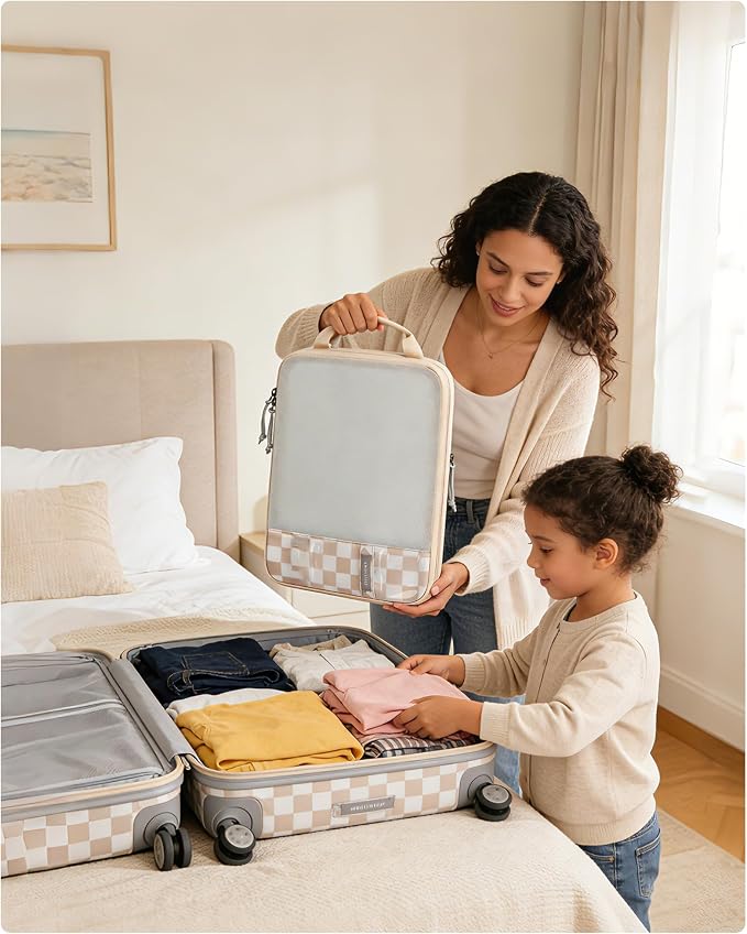 BAGSMART Compression Packing Cubes for Travel Essentials | 14 Set /6 Set /4 Set/2 Set, Lightweight, Durable - Image 2