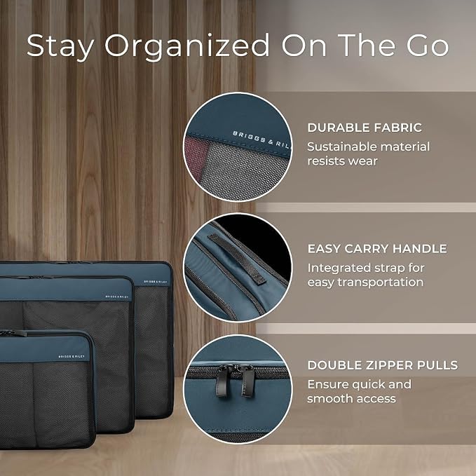 Briggs & Riley Travel Essentials Check In Compression Packing Cube Set - Image 2