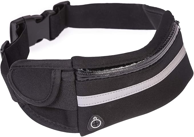 Armear Travel Belt Money Waist Pack - Hidden Waterproof Anti Theft Passport Security Fanny Pouch Wallet for Running Men Women - Image 3