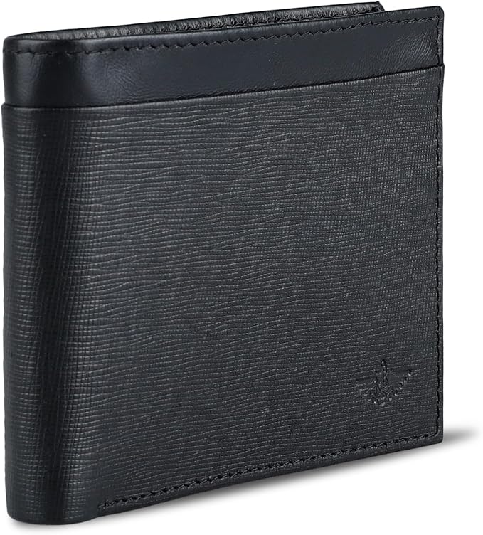 Dockers Men's Bifold Leather Wallet - Thin Slimfold RFID Blocking Security Smart Extra Capacity - Image 2