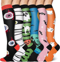 Aoliks Medical Compression Socks for Women & Men, Support Knee High Socks for Running,Nurses,Travel by Aoliks
