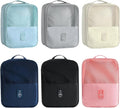 6 PCS Travel Shoe Bag Travel Waterproof Shoe Bag Portable Shoes Bags for Three Pairs of Shoes for Daily Travels, Suitcase (Multiple Colors) by Unknown