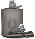 HydraPak Stow Collapsible Water Bottle – 350ml, 500ml, 1L – Ultralight, Leak-Proof, BPA-Free, Filter Compatible Travel & Hiking Flask by Hydrapak