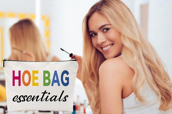 ZUYUROU Funny Gifts for Women, Friends, Hostess Gift Ideas Cool Gifts for Women Girls Birthday Gift Ideas Gag gifts Girls Weekend Overnight Fun Makeup Travel Bag Cosmetic Bag-Colorful - Image 6