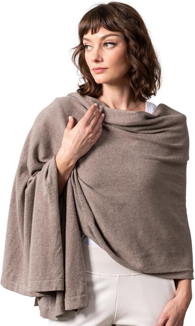 Dreamsoft Travel Scarf, Wrap and Shawl for Women, Organic Cotton by zesttorganics