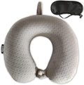 Memory Foam Travel Pillow, Comfortable Travel Neck Pillow U Shape, Support Neck and Head to Relieve Fatigue, Portable Neck Pillow Suitable for Planes, Trains, Self-Driving Cars by Gosider