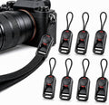 8-Piece Camera Strap Quick Release Connector Kit | Includes quick-release buckles and anchor connectors for DSLR, mirrorless, action cameras, and camera straps. by Unknown