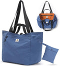 Reversible Travel Tote Bag, Foldable Carry On Shoulder Bag with Large Capacity for Airport, Shopping, Gym & Daily Use by PTRAVEL%C2%B7DESIGN
