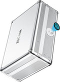 AICase Biometric Fingerprint Storage Box Portable Money Jewelry Safe Combination Lock for Car Home Office Travel_01 by AICase