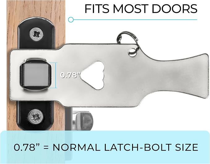 VViViD Portable Door Lock for Extra Protection and Privacy in Hotels, Motels, Apartment and Home, Perfect for Traveling - Image 3