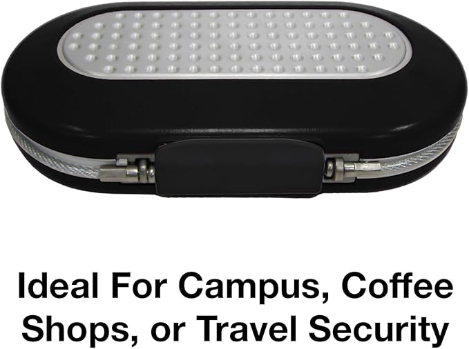 Master Lock Portable Small Lock Box,Set Your Own Combination-Lock Portable Safe,Personal Travel Safe,5900D,Gunmetal Grey,(Pack of 2) - Image 3