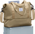 Travel Duffel Bag, Sports Tote Gym Bag, Shoulder Weekender Overnight Bag for Women by WONHOX
