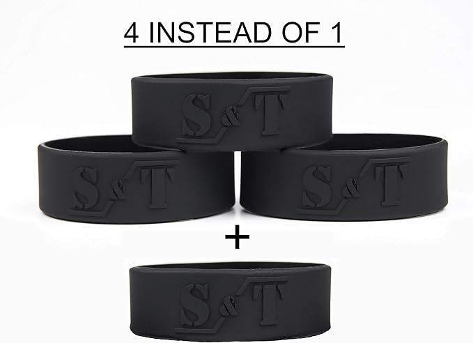 Money Bands (Set of 4) - Money Bands for Large Amounts of Money and Cards - Silicone Bands - Wallet Alternative - Image 2