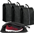 Shoe Bags for Travel, Set of 4 Pack Shoe Travel Bags for Packing Large | Large Waterproof Portable Travel Shoe Bag with Zipper Travel Essentials Women for and Men by COIDEA