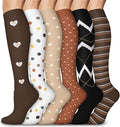 Aoliks Medical Compression Socks for Women & Men, Support Knee High Socks for Running,Nurses,Travel by Aoliks