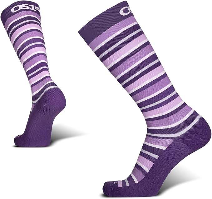 Wellness Compression Socks for circulation, swelling, deep vein thrombosis and calf cramps | 15-20mmHg by OS1st
