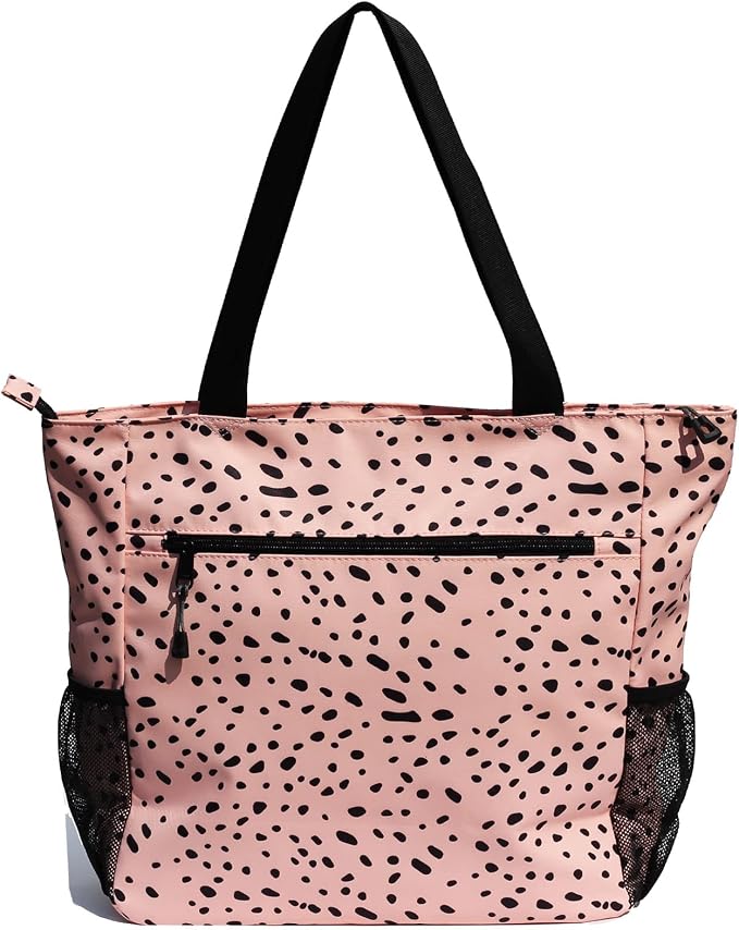 ESVAN Original Floral Water Resistant Large Tote Bag Shoulder Bag for Gym Beach Travel Daily Bags Upgraded - Image 8