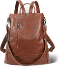 Small Women Backpack Purse PU Leather Anti-theft Casual Shoulder Bag Fashion Ladies Satchel Bags by Unknown