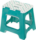 Vigar Compact Step Stool Foldable, 12-1/2-inch, Geometric | For Adults up to 330 Pound, Lightweight Stool, Non-Slip Folding Design, Compact Step Stool by VIGAR