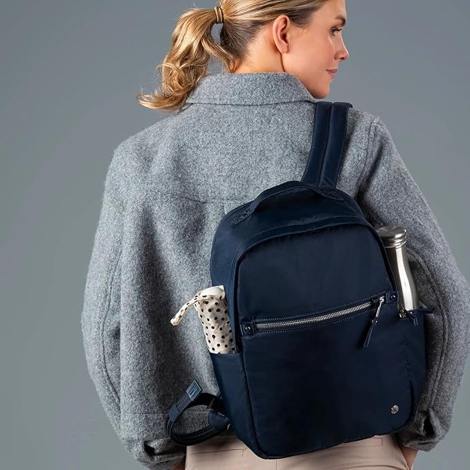 Pacsafe W 10L Anti Theft Backpack, Navy - Image 3
