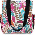 HUA ANGEL Floral Tote Bag - Casual Shoulder Bag Daily Tote Bag with Zipper Gym Travel Shopping Work Handbag for Women by Huaangel