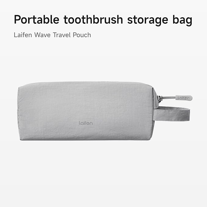 Laifen Electric Toothbrush Travel Pouch, Portable Storage | Compatible with All Laifen Models, 100% Nylon Material, Toothbrush & Accessories Storage, Lightweight, Washable & Easy Clean - Image 3