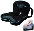 Seat Cushion with Lumbar Support Pillow, Back and Seat Cushion for Office | Ergonomic L-Shaped Car Seat Cushion for Cars, Wheelchairs, Truck Seat Cushion for Sciatica & Lower Back Pain Relief by MosxoedEnjoyLife