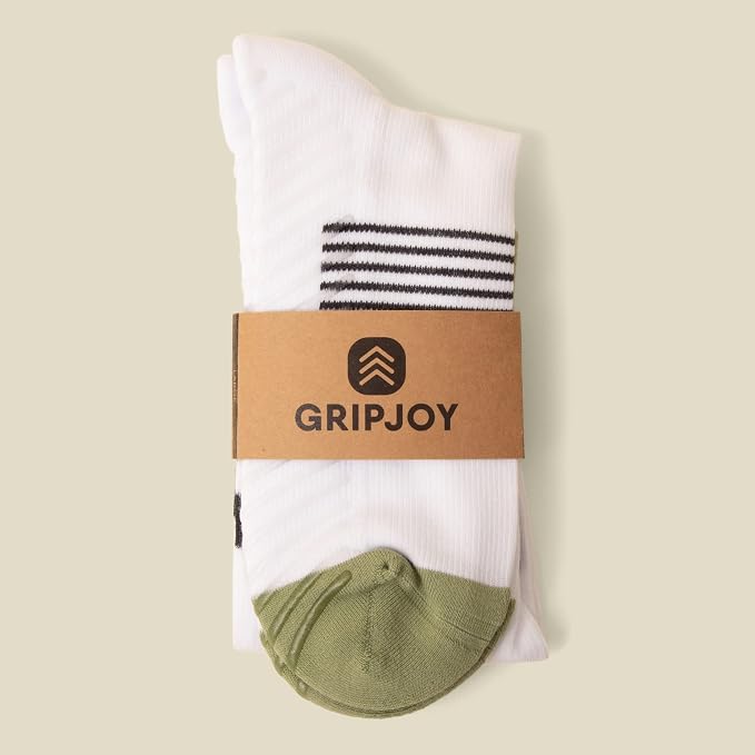 Compression Socks with Grips, 15-20mmHg, Support & Stability for Circulation, Travel, Pregnancy, Nurses - Image 2