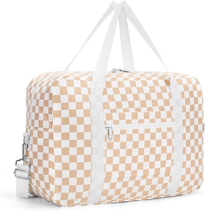 For Spirit Airlines Personal Item Bag Foldable Travel Duffel Bag Tote Carry on Luggage Duffle Overnight for Women and Men by Narwey