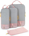 BAGSMART Compression Packing Cubes for Travel Essentials | 14 Set /6 Set /4 Set/2 Set, Lightweight, Durable by BAGSMART