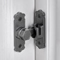 Grey Aluminum Alloy 90/180 Degree Gate Lock,Barn Door Latches | Flip Gate Latches,Right Angle Door Lock Latch,Sliding Door Latches,for bedroom,garage,window,pet enclosures,drawer,cabinet by INIRET