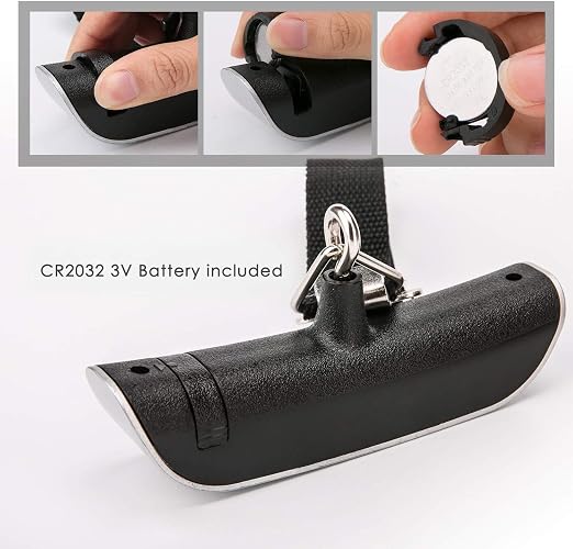 Luxebell Luggage Scale Portable Handheld Digital Suitcase Weight 110lbs Airplane Travel Essentials Gift LCD Backlight Temperature Sensor - Image 5
