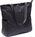 ESVAN Original Floral Water Resistant Large Tote Bag Shoulder Bag for Gym Beach Travel Daily Bags Upgraded by ESVAN