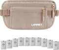 Money Belt for Travel Women and Men Slim Hidden Travel Wallet with RFID Blocking by LANNEY