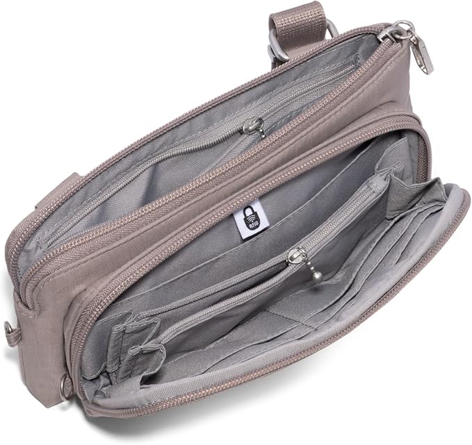 Baggallini Classic Anti-Theft Mini Wallet Crossbody - Image 9