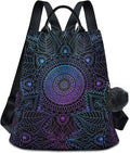ALAZA Boho Mandala Ethnic Bohemian Backpack Purse for Women Anti Theft Fashion Back Pack Shoulder Bag by ALAZA