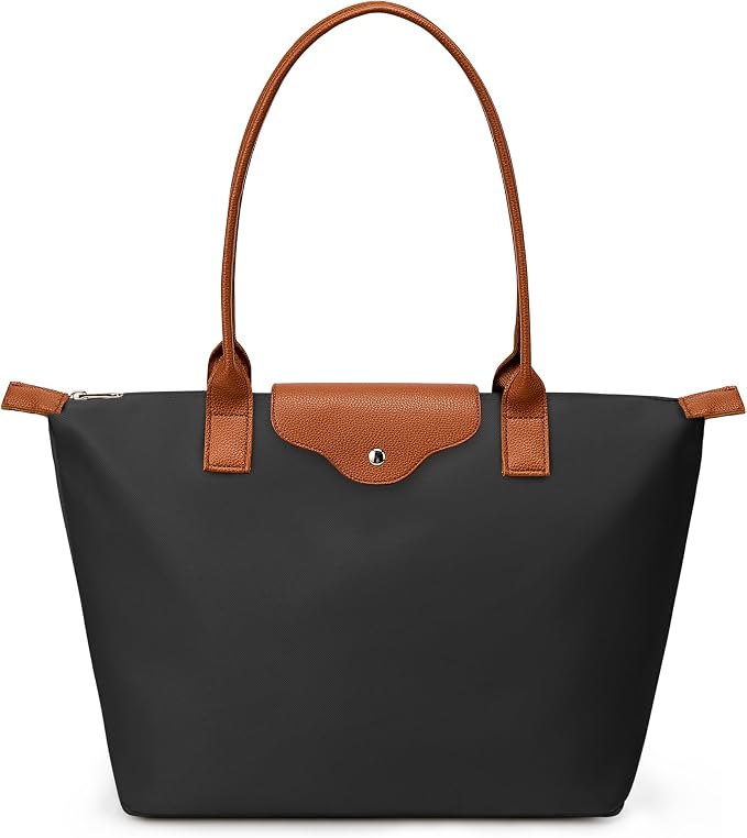 KALIDI Tote Bag for Women Nylon Top-Handle Purse,Large Capacity Shoulder Hobo handBag with Zipper Leisure Foldable Weekend by KALIDIFANCYFOREST