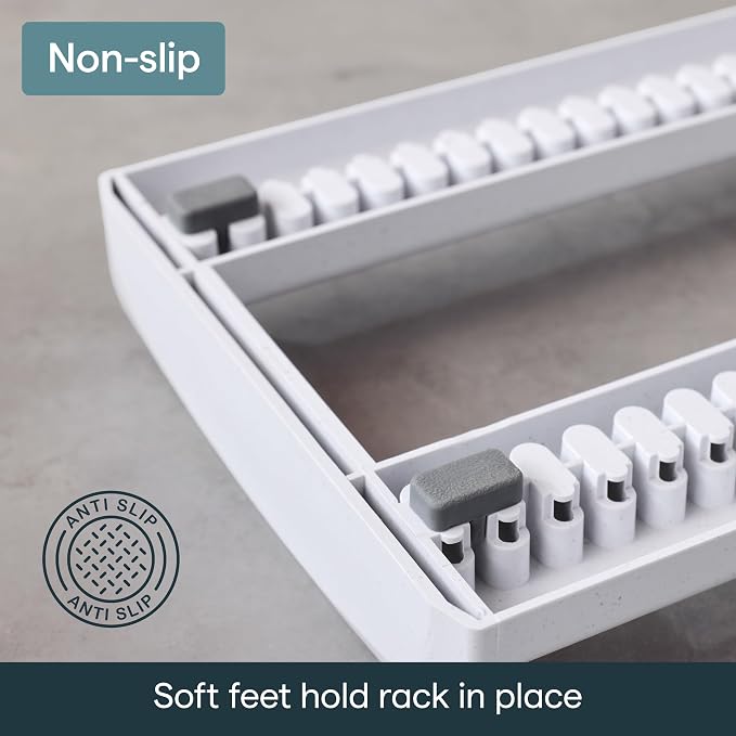 YouCopia StoreMore Bakeware Rack, Adjustable Dividers, Baking Pan Organizer - Image 4