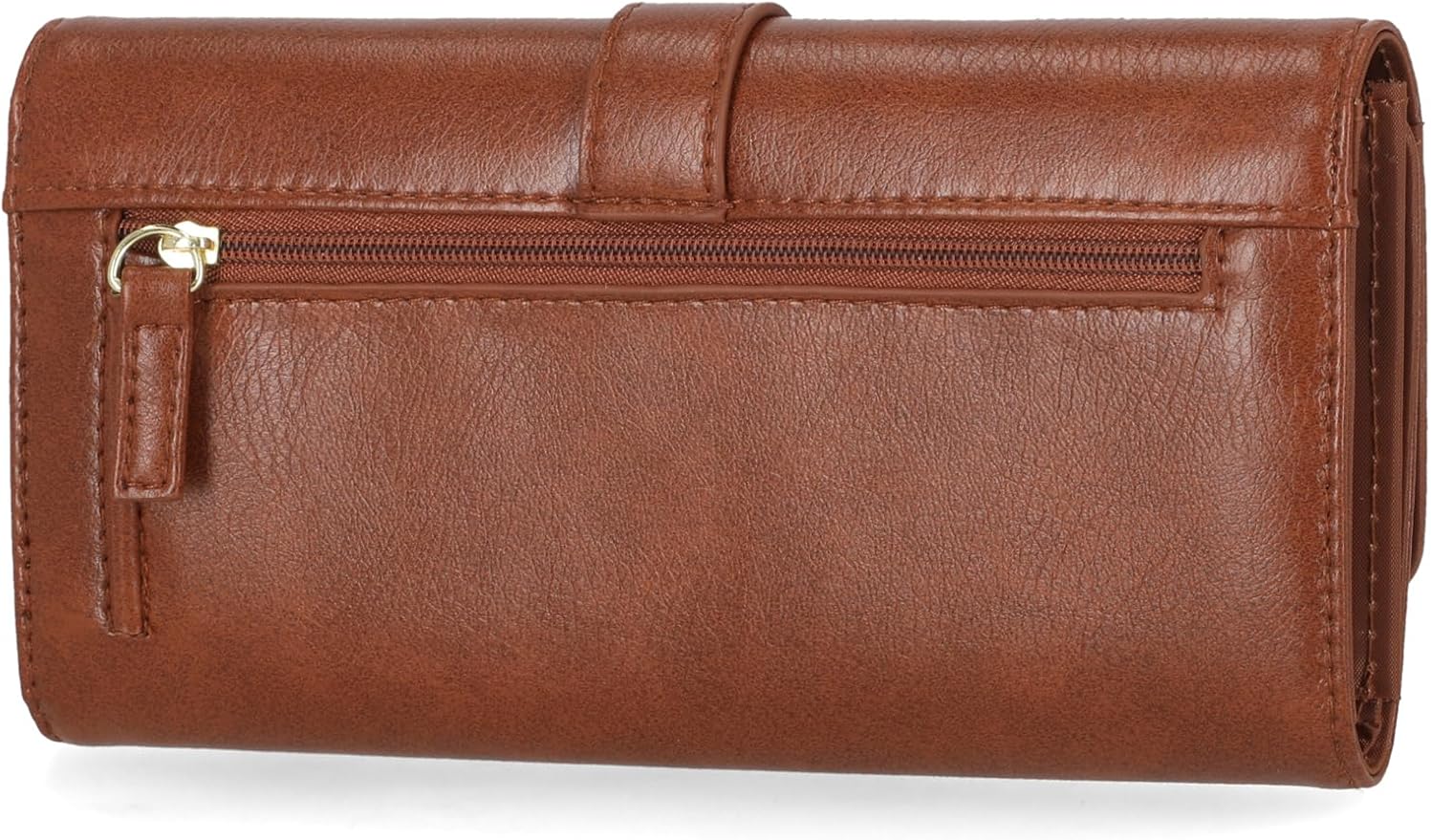 Mundi File Master Womens RFID Blocking Wallet Clutch Organizer With Change Pocket - Image 3