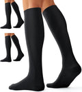 Compression Socks for Women and Men(3 Pairs)15-20mmHg - Best Circulation Support Socks by Bluemaple