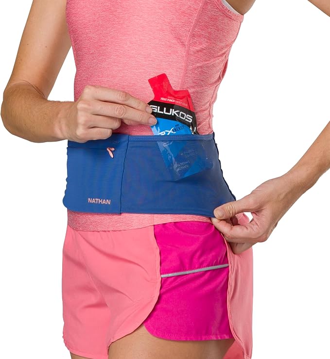 Nathan Zipster Max Running Belt, Running Belts for Women and Men, Bounce-Free Waist Pack with Extra Large Zipper Pocket, Smartphone Storage, Walking, Gym, Hiking - Image 5