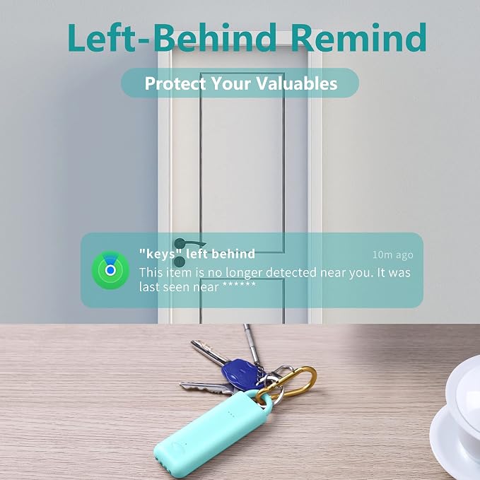 3-in-1 Personal Safety Alarm with Apple Find My - 130dB Emergency Siren, LED Strobe Flashlight, GPS Tracker Keychain for Women, Kids, Seniors - Real-Time Location, Anti-Loss, iOS Only - Image 5