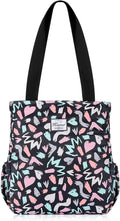 KAMO Floral Tote Bag - Waterproof Lightweight Handbags Travel Shoulder Bag for Hiking Yoga Gym Swimming Travel Beach by KAMO